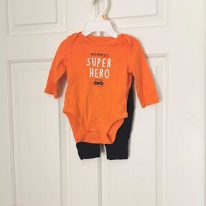 2/$15 Carter's 2 piece set size 3 m